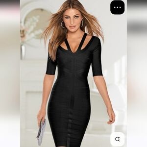 Venus Bandage Strap Detail Dress Mini